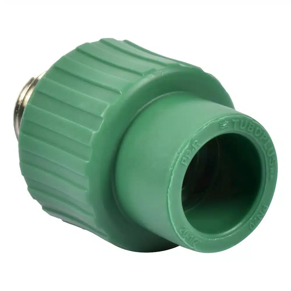 Conector Macho 32x1 Verde Tuboplus 200055 - Plomerama