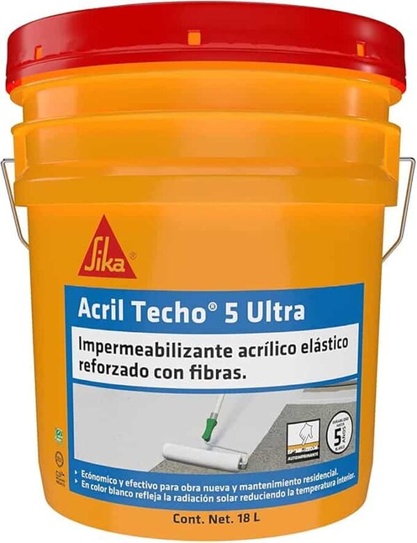 Sika Acril Techo 5 Ultra Blanco