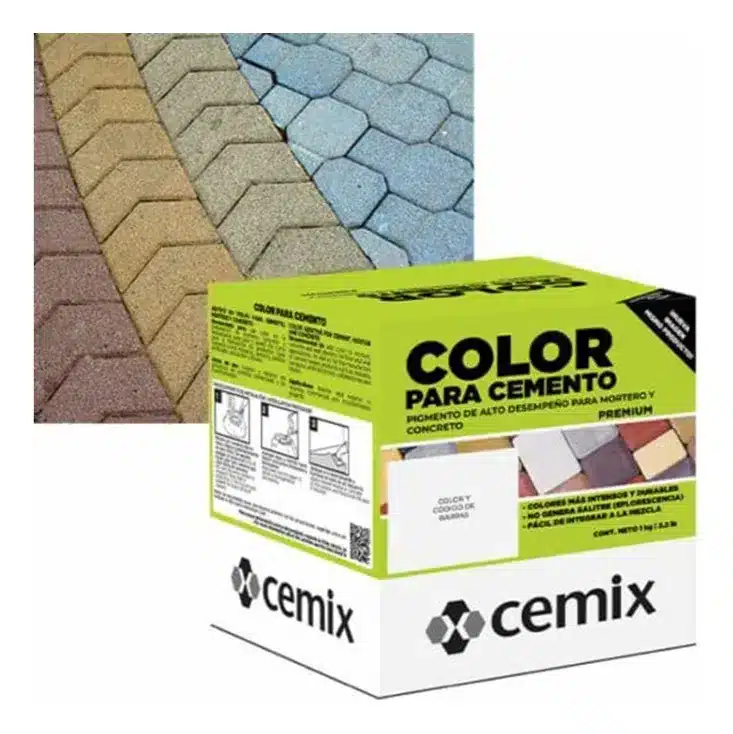 Color Para Cemento 1 kg Cemix – Negro