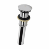 Coflex Contra Lavabo Tapón Push Sin Rebosadero Cromado PH-220