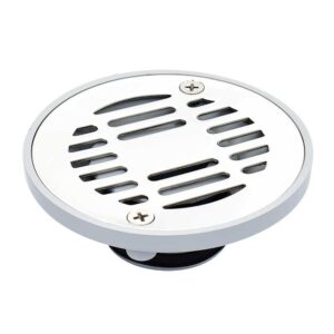 Coladera Redonda De ABS Con Rejilla De Acero Inoxidable 2 Pulgadas PC-152